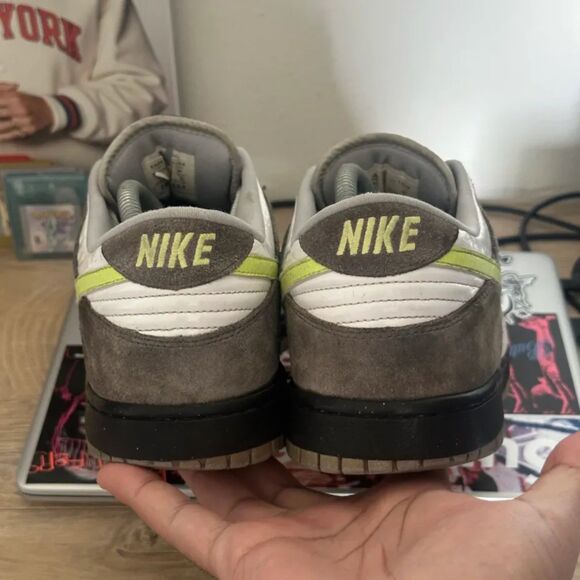 Nike Dunk Low 6.0 Fog Grey And Pale Green 2008 Rare Men’s 11 314142-072 - Picture 4 of 10